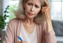 خانم مبتلا به زوال عقل