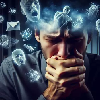 فرد مبتلا به اختلال پانیک