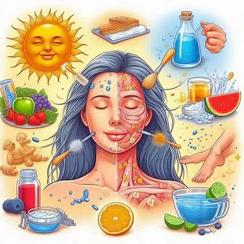 تأثیر سبک زندگی بر پوست