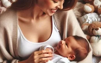 تصویر مادر و نوزادش، رژیم غذایی شیردهی
