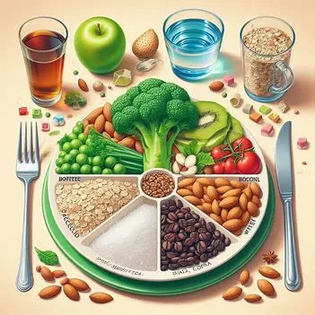 تصویر چند نمونه از بهتین ها و بدترین خوراکی ها برای کبد