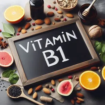 تخته سیاه کوچکی که روی آن نوشته ویتامین B1