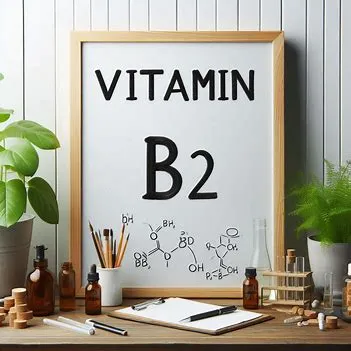 تصویر نوشته ویتامین B2