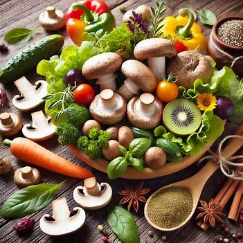 تصویری از انواع مختلف قارچ های خوراکی