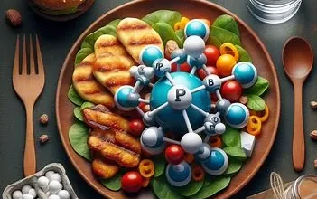 تصویر برخی از غذاهای حاوی فسفر