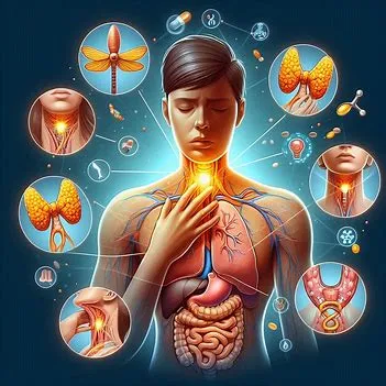 تصویر تزئینی برای مشکلات و اختلالات تیروئید