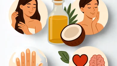 روغن نارگیل برای پوست، مو، سلامت قلب، مغز و ...