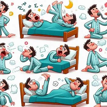 وضعیت های مختلف خوابیدن